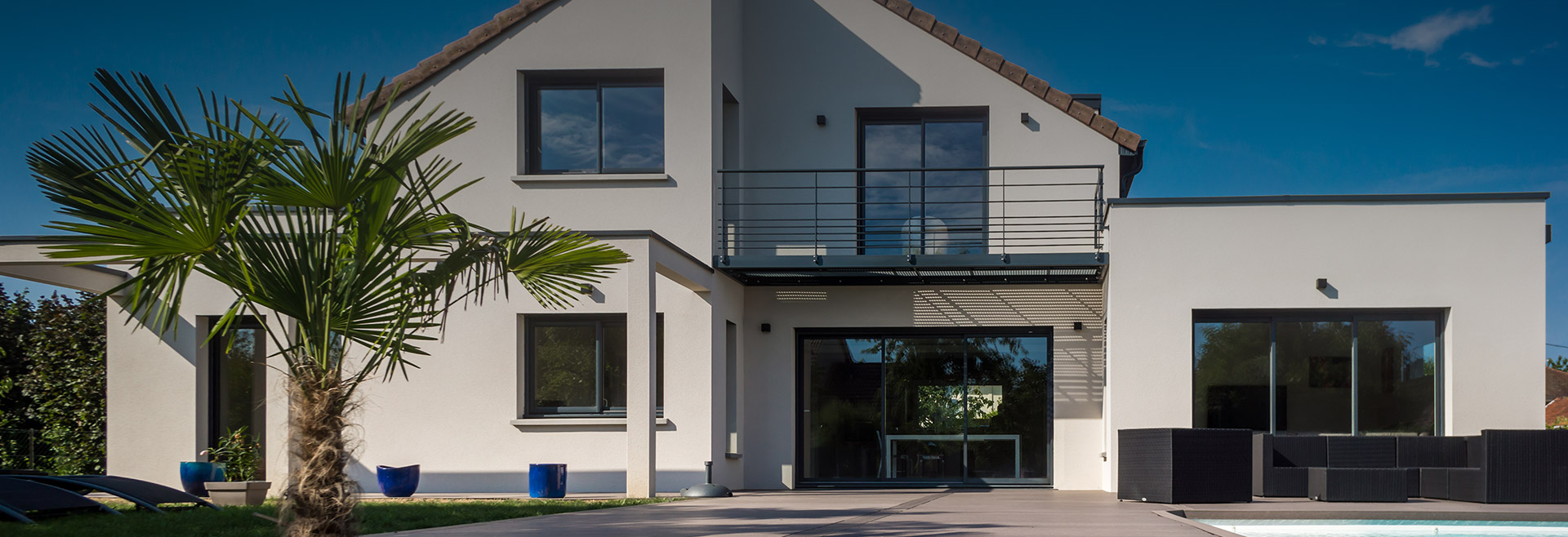 Maison neuve construite par Maisons Françaises du Poitou dans les Deux-Sèvres
