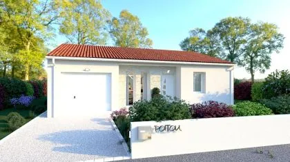 Projet de construction d'une maison 68.9 m² avec terrain à LA CRECHE (79)