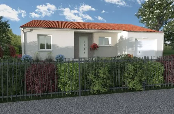 Photo maison 86&nbsp;m²<br>sur terrain 391&nbsp;m²