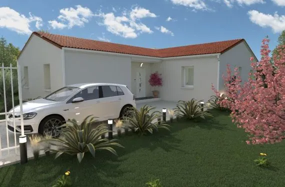 Photo maison 101&nbsp;m²<br>sur terrain 579&nbsp;m²